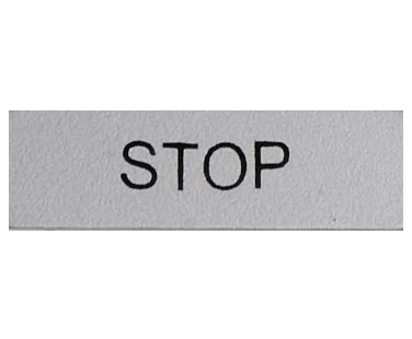 EMAS 8MM Stop Etiket BET08-STOP