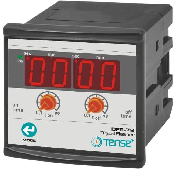 Tense Dfr-72 Panel Tipi Dijital Flaşör Zaman Rölesi 72X72