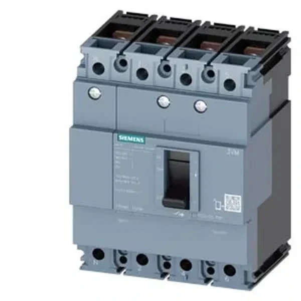 Siemens 40A 25KA 3VM10 Sabit Termik Sabit Manyetik 4 Kutuplu Sentron 3VM Kompakt Tip Termik Manyetik Güç Şalteri
