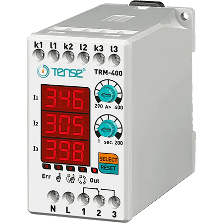 TRM-400 290A-400A Dijital Termik Röle TENSE