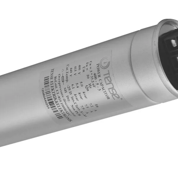 Tense 50 Kvar 400V Silindirik Trifaze Güç Kondansatörü