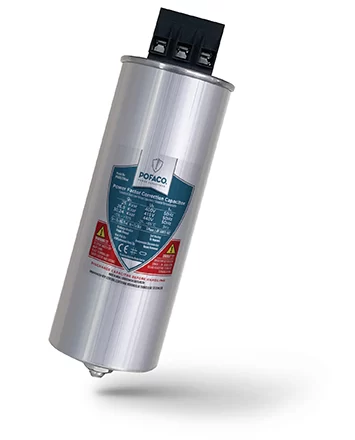 Pofaco - Silindir Monofaze Kondansatör 1 Kvar 230V