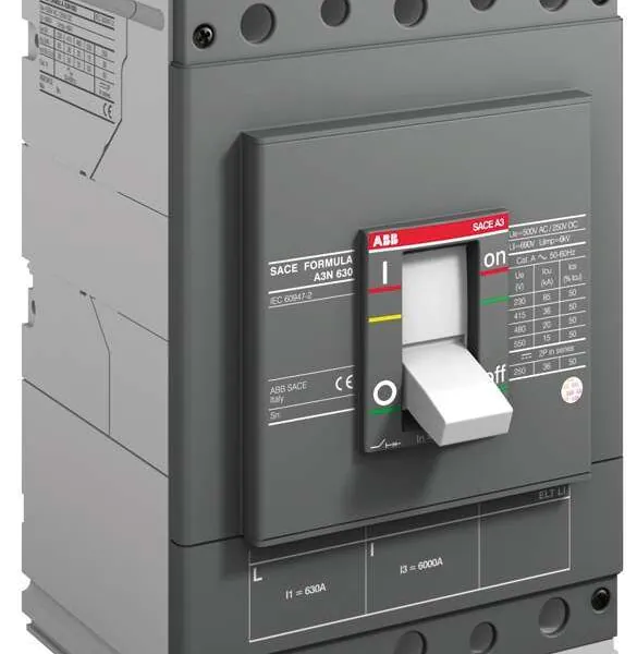 ABB A3S 500A 3P 50KA Sabit Termik Manyetik Formula Şal