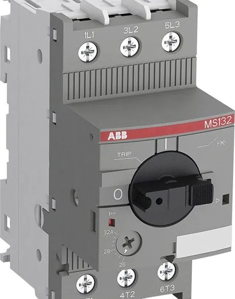 MS132-6.3  4-6,3A motor koruma şalteri 100kA
