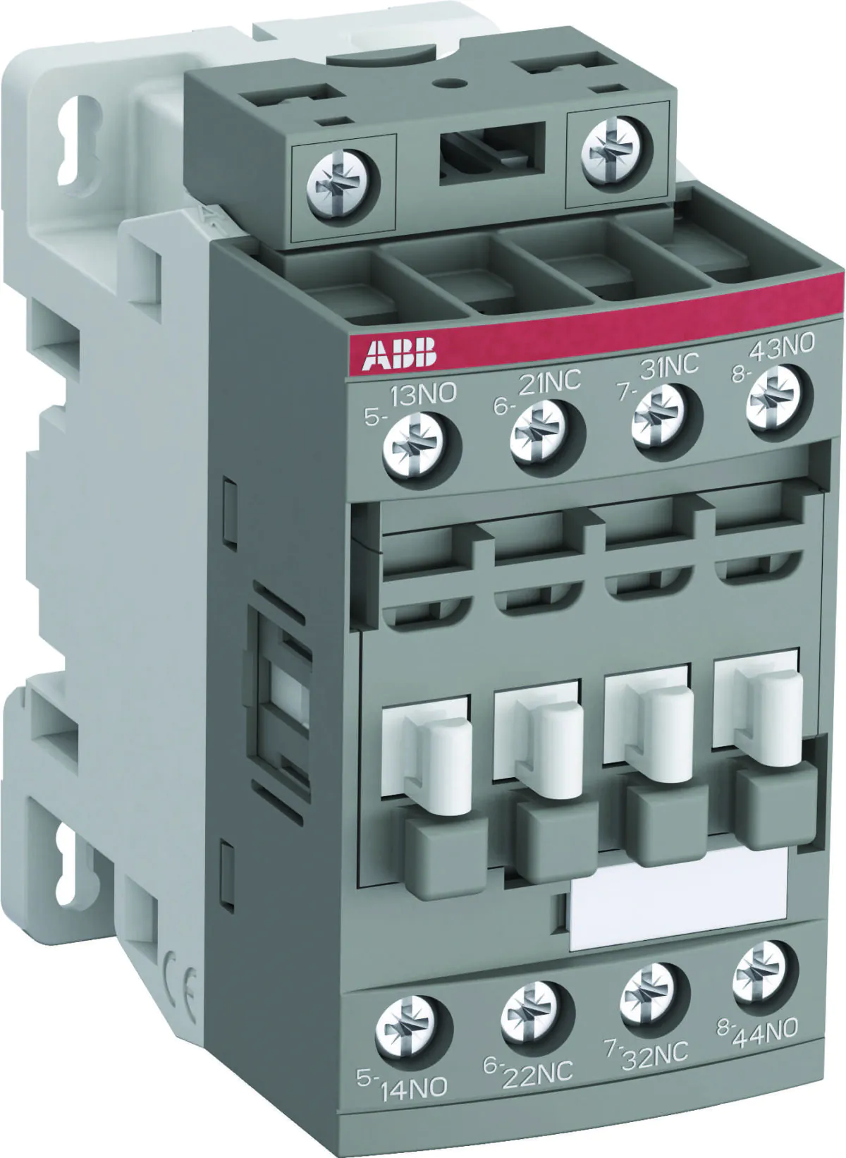 NF31E 100-250VAC/DC 16A yardımcı kontaktör 3NA+1NK - Görsel 1