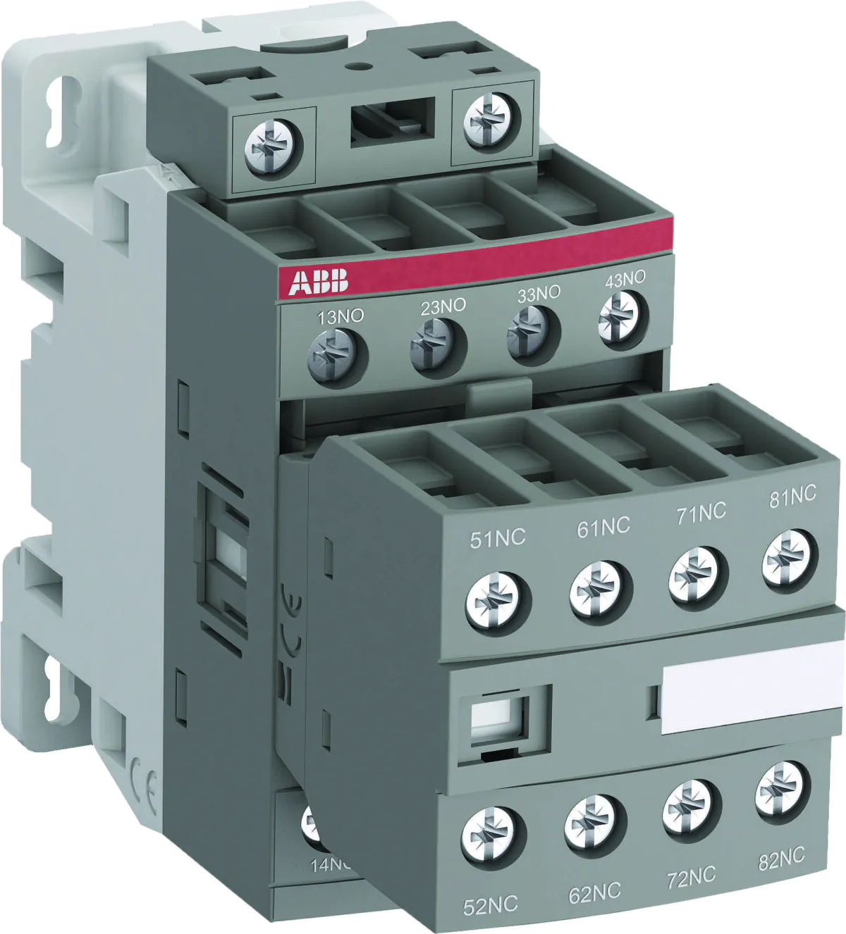 NF80E 24-60VAC/DC 16A yardımcı kontaktör 8NA - Görsel 1