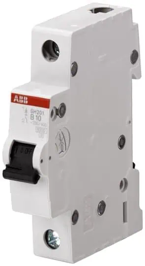 SH201-C 6 1*6A C tipi 6kA otomatik sigorta