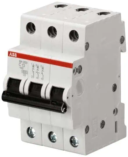 SH203-C 6 3*6A C tipi 6kA otomatik sigorta