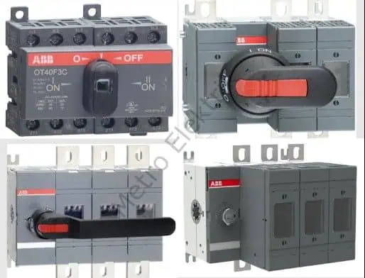 ABB OT1000E03P 1000A Sigortasız Yük Ayırıcı Ith:1000A