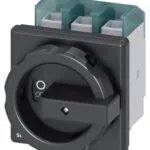 Siemens Acil Stop Şalterleri Önden Tespitli Tahrik Kolu Siyah A100 37 kW