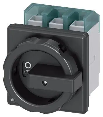 Siemens Acil Stop Şalterleri Önden Tespitli Tahrik Kolu Siyah A100 37 kW