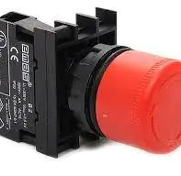 EMAS Acil Stop Silindirik 30 MM B200E30 — Acil Stop Butonları