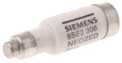 Siemens Neozed Sigorta Buşonu D01 6 Amper
