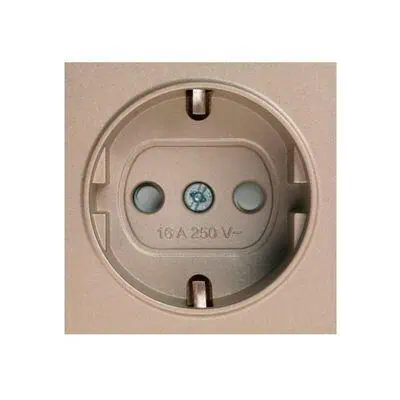 Vıko Artlıne Bronz Topraklı Priz Kapak