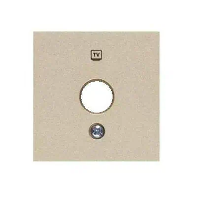 Vıko Artlıne Bronz TV Priz Kapak