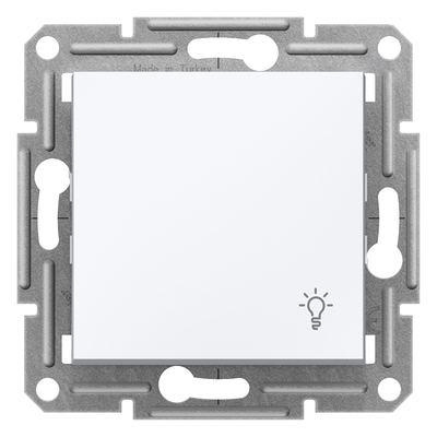 SCHNEIDER ELECTRIC EPH0970121 ASFORA BEYAZ IŞIK İŞARETLİ LIGHT ANAHTAR (ÇERÇEVESİZ)