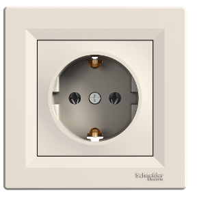 SCHNEIDER ELECTRIC EPH2900123 ASFORA KREM TOPRAKLI PRİZ 3606480526091