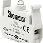 EMAS Ledli Sinyal Blok Beyaz B5