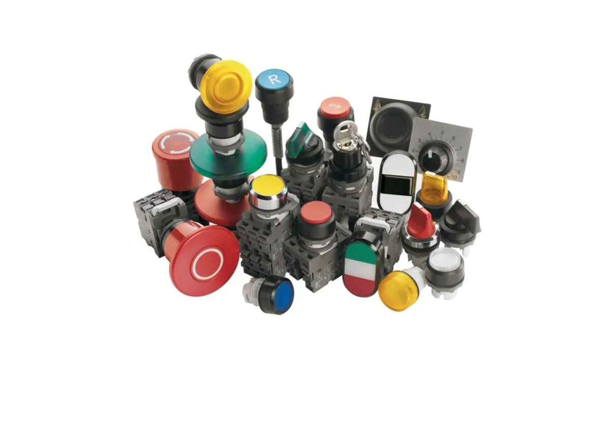 C2SS1-10B-10  Mandal buton, kalıcı, 1NA, 2 konumlu - Görsel 1