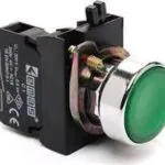 EMAS C Metal Start Buton Yeşil CM100DY