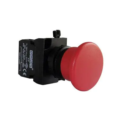 EMAS C Plastik Mantar Buton Kırmızı CP200MK