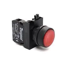 EMAS C Plastik Start Buton Kırmızı CP200DK