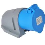 Tp Electric CEE 3X32 Duvar Prizi (83X90) Yaylı Kapaklı