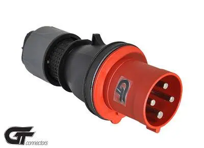 Tp Electric CEE 4X63A Düz Fiş IP44 (Gt)