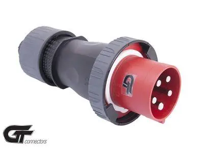 Tp Electric CEE 5X125A IP67 Düz Fiş(Gt)