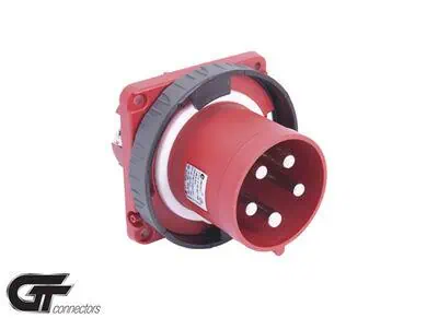 Tp Electric CEE 5X125A IP67 Düz Makina Fişi (Gt)