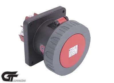 Tp Electric Düz Makina Prizi(Gt Pilot Kontaklı) CEE 5X125A IP67 Tp Electric Düz Makina Prizi(Gt Pilot Kontaklı) CEE 5X125A IP67