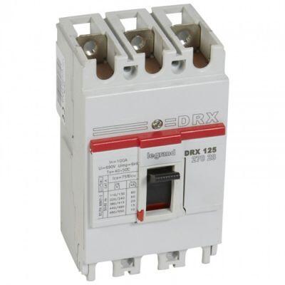 LEGRAND DRX 100N 3 KUTUPLU 20KA 100A SABİT TİP KOMPAKT ŞALTER 3245060270285