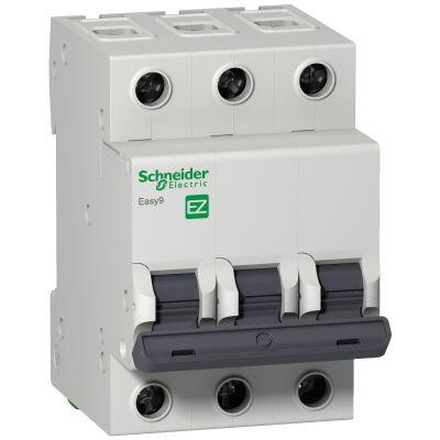 SCHNEIDER ELECTRIC EZ9F56325 3X25A 6KA 400V C TİPİ EASY9 OTOMATİK SİGORTA 3606480587849