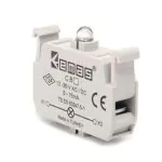 EMAS 12-30V AC/dc Ledli Sinyal Blok Beyaz CB5