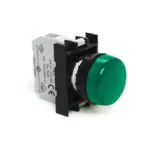 EMAS B030XY B Serisi Sinyal Lambası BA9 Duylu Yeşil 22MM