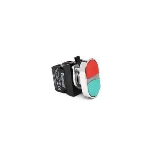 EMAS C Somunlu Metal Çift Devre Kırmızı/yeşil CM102K20KY CM102K20KY