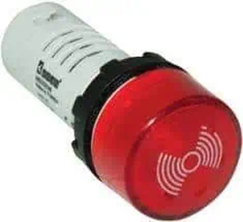 EMAS Işıklı Sabit 22MM Monoblok Buzzer Mb Serisi 24VAC/dc MBZS024S — Kumanda Butonları ve Sinyal Lambaları
