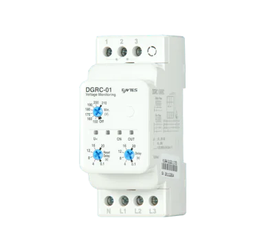 ENTES Gerilim Koruma Rölesi Tek Fazlı Faz Yokluğu Çekme Gecikmesi Ayarlanabilir Açma Gecikmesi Dın Kutu M1932