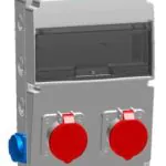 Tp Electric Ip 44 Makine Prizi (75X75) (5X32A) Ön (4)