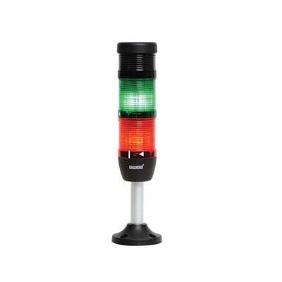 EMAS IŞIKLI KOLON 50MM LEDLİ 2 KATLI 24VAC/DC BUZZERLI IK52L024ZM03