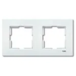 Vıko Karre Beyaz İkili Çerçeve