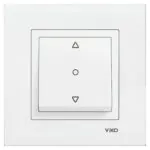 Vıko Karre Beyaz Jaluzi Kumanda