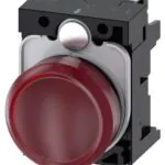 Siemens Kırmızı 230VAC Sirius Act Plastik Komple Sinyal Lambası