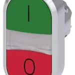 Siemens Kırmızı-yeşil 0-1 Yazılı Metal İkiz Buton Sırıus Act