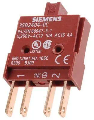 Siemens Kontak Bloğu 1Ö 1 NC 16MM Siemens Kontak Bloğu 1Ö 1 NC 16MM