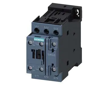 Siemens 15KW 32A 24VDC 1NO+1NC Sırıus Kontaktör Vida Bağlantılı