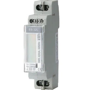 ENTES LCD EKRANLI AKTİF ENERJİ SAYACI 80A KWH ENERJİ PALS CT-80M M1437 8699421406670