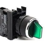 EMAS Mandal Buton 0-1 Yeşil 1NA Dönüşlü B100SL21Y