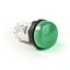 EMAS Mb Serisi Petekli Cam Ledli 220VAC Sinyal Lambası Yeşil MBSP220Y