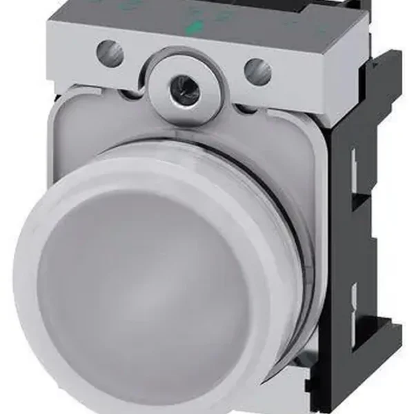 Siemens Metal Komple Sinyal Lambası Beyaz 230VAC Sirius Act